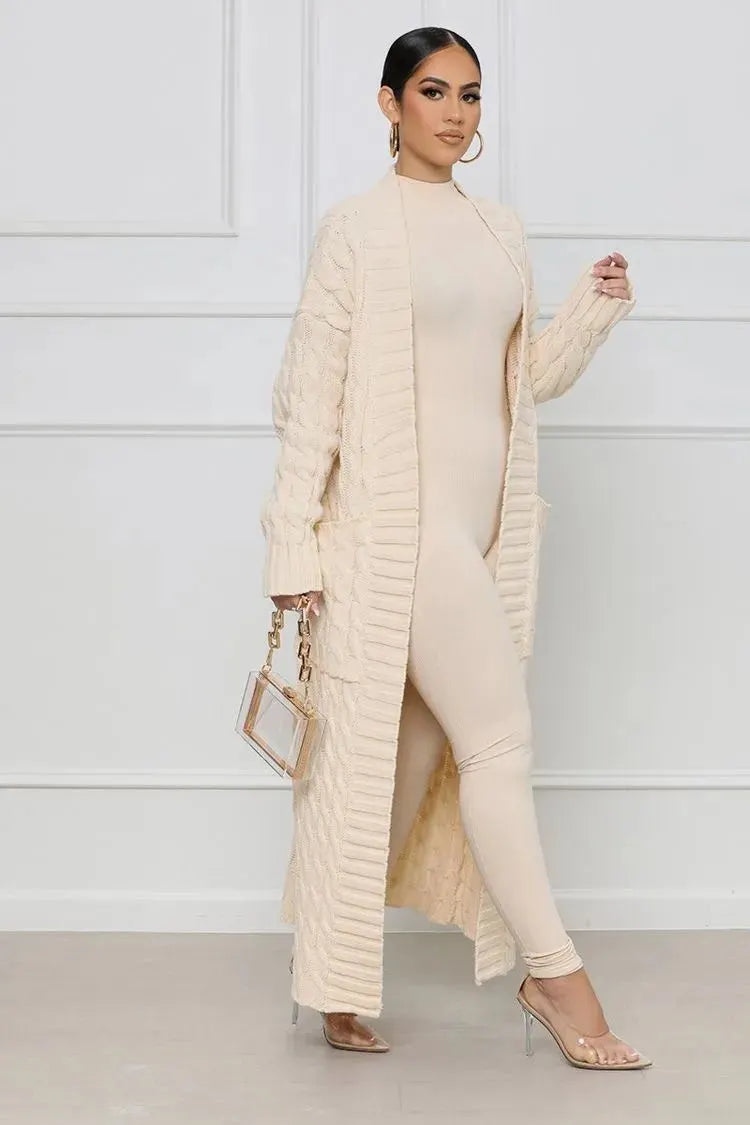 - Rita - Lange Strickjacke