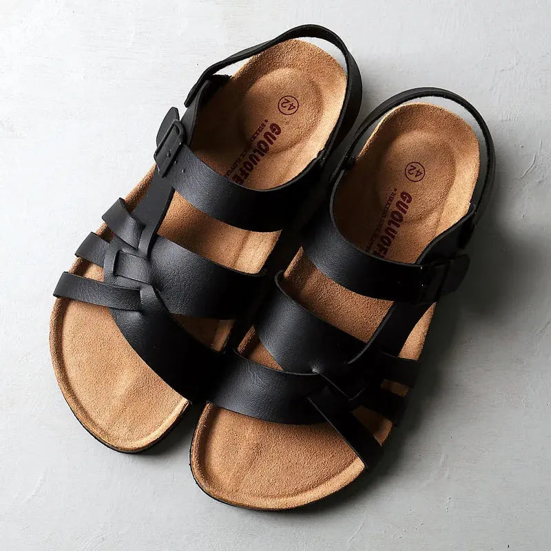 OrthopÃ¤dische Premium Ledersandalen