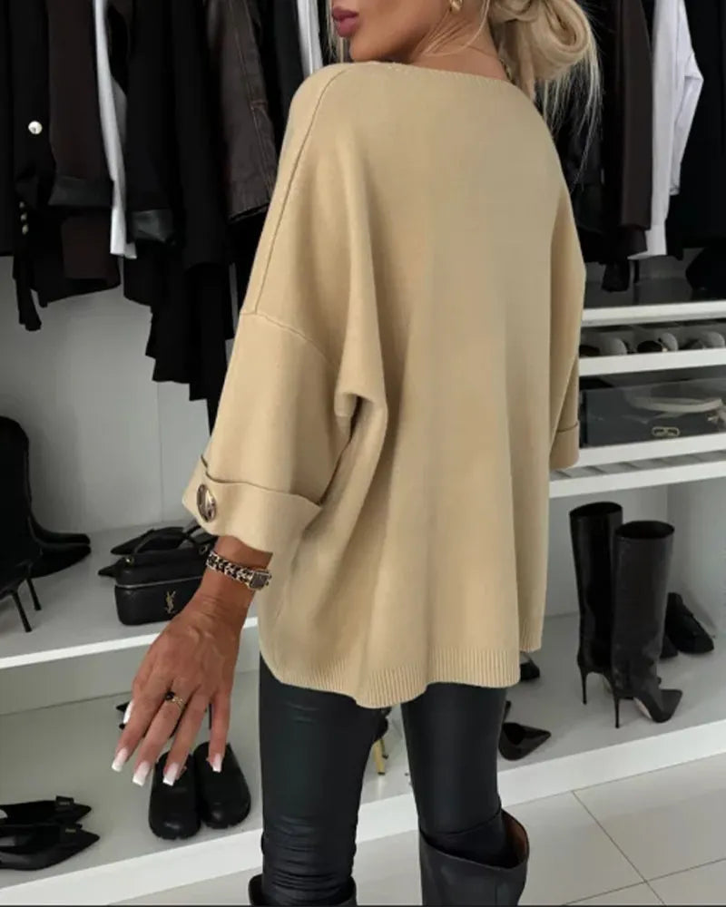 Lisbet | Elegant Strikket Bluse