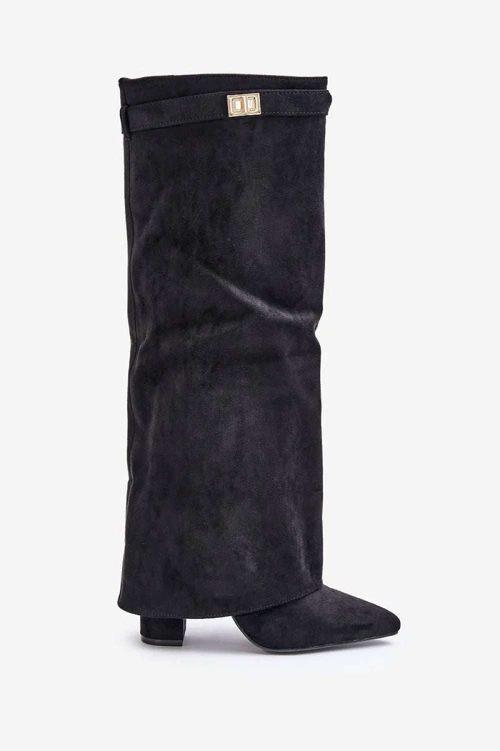 Kiara | Elegant Knee-High Boots with Buckle