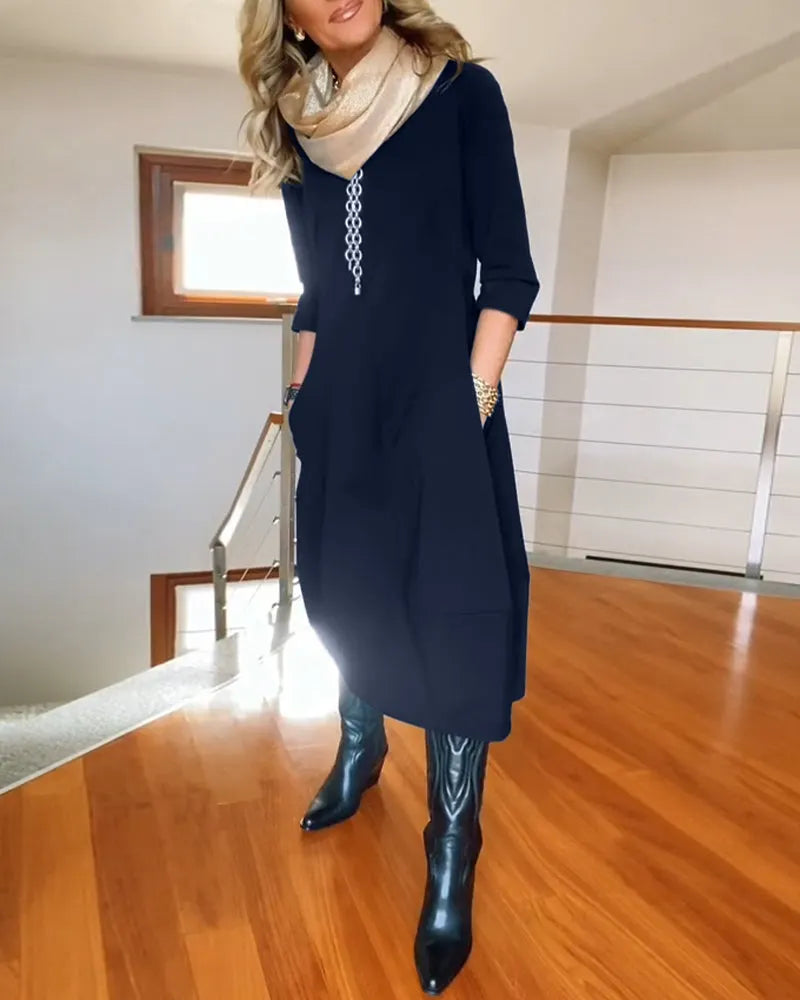 Vibeke - Elegant og komfortabel kjole