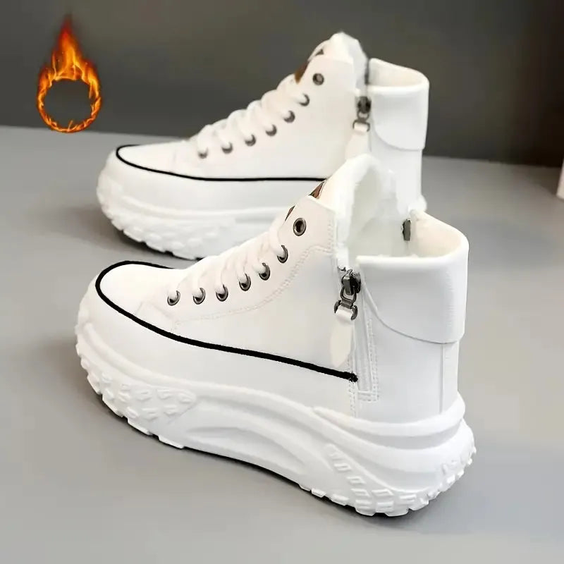 DAMA Stiefel mit PlÃ¼schfutter