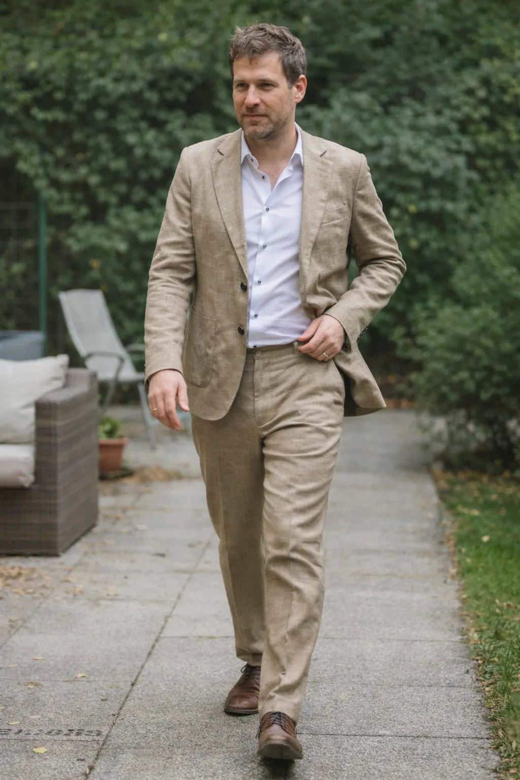 Leichter Herrenanzug Zweiteiler