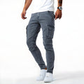 Denim Cargo-Hose mit elastischem Bund für Männer