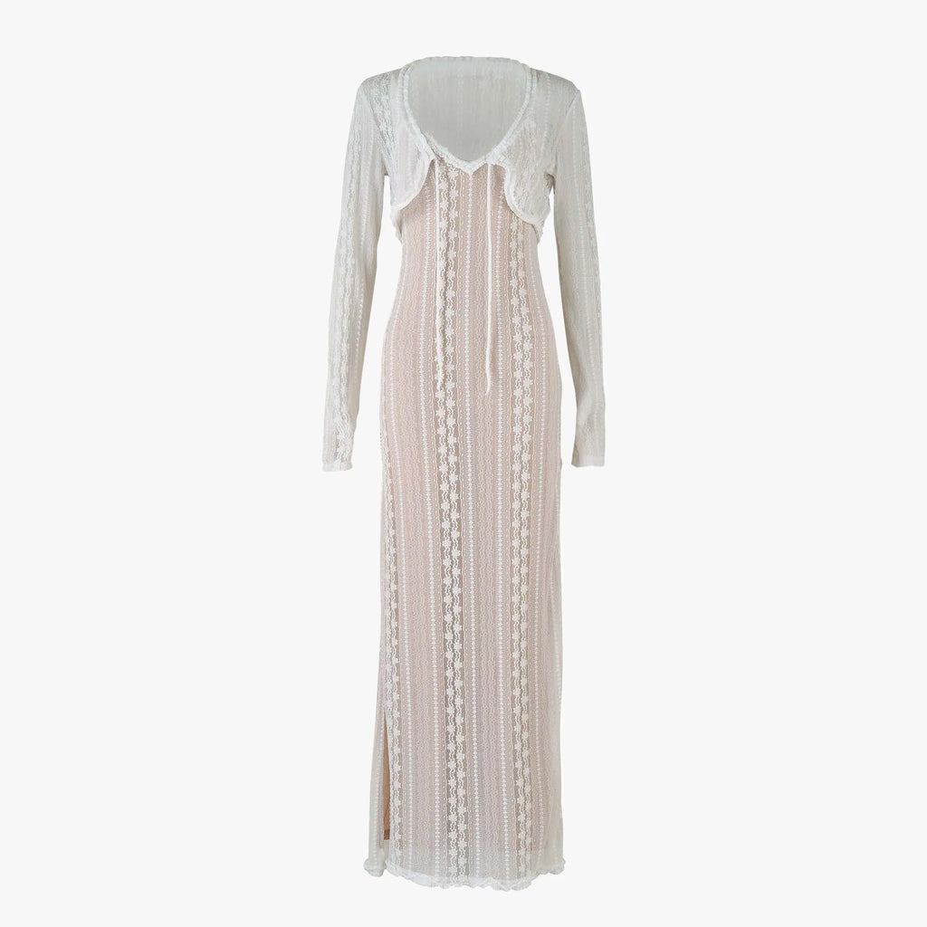 Elegantes Kleid mit Bolero-Akzent