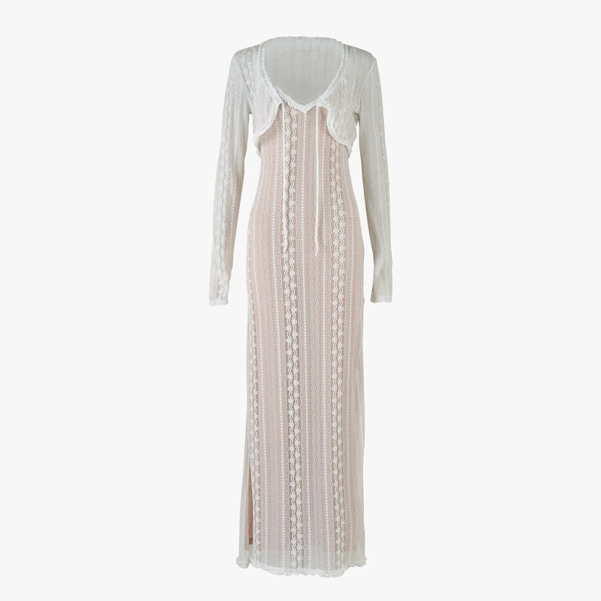 Elegantes Kleid mit Bolero-Akzent