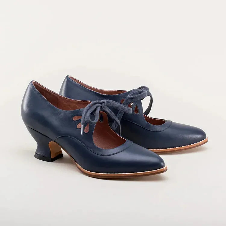 Edwardianische Lederschuhe für Damen