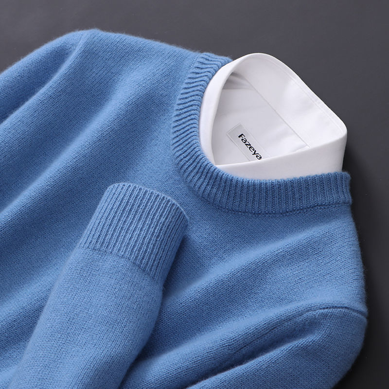 Hochwertige Kaschmir Herren Pullover