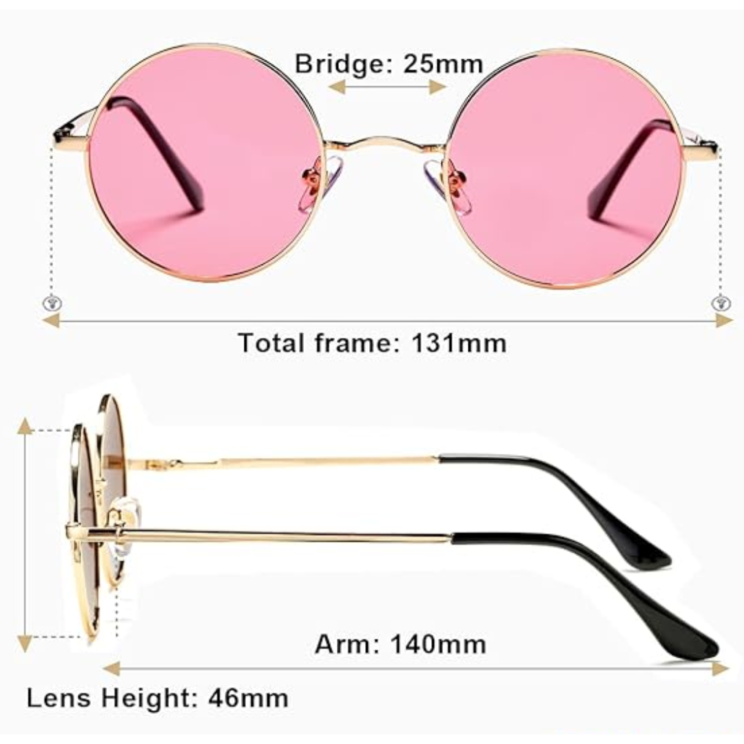 Runde Polarisierte Sonnenbrille