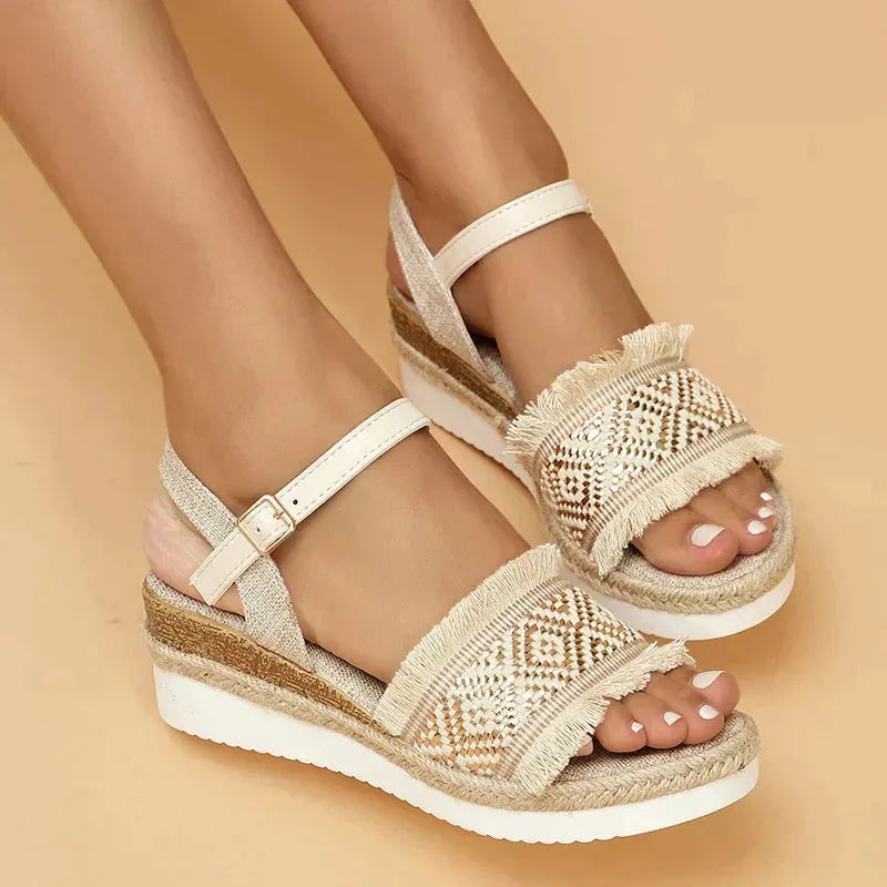 NORI | Comfortabele Zomer Sandalen Voor Dames Met Ibiza Style - Luchtig, Stevig & Stijlvol