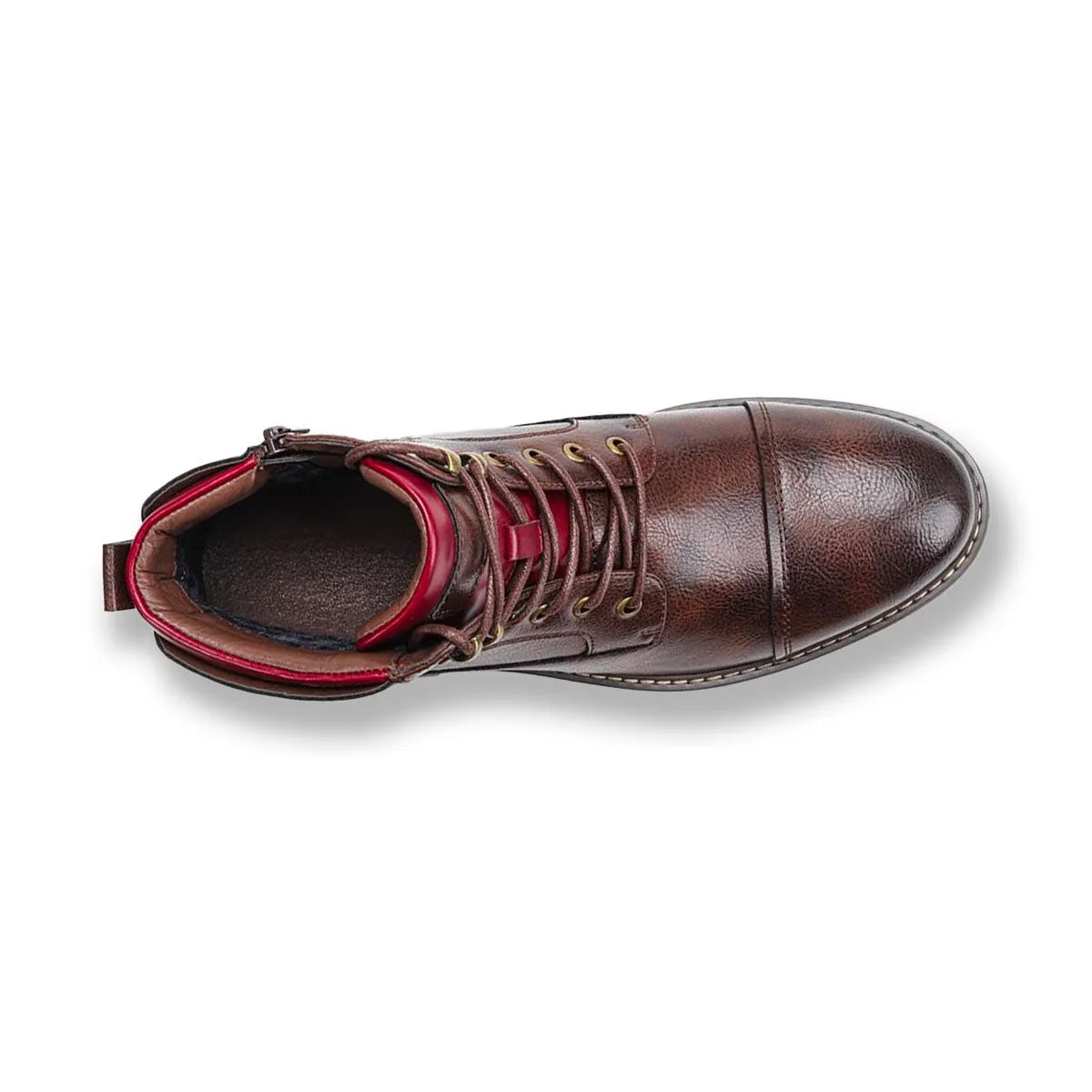 Klassische Oxford Lederstiefel FÃ¼r Herren