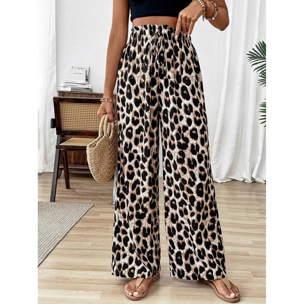 MARISSE | Casual Luipaard Print Pantalon Voor Dames - Stijlvol & Elegant