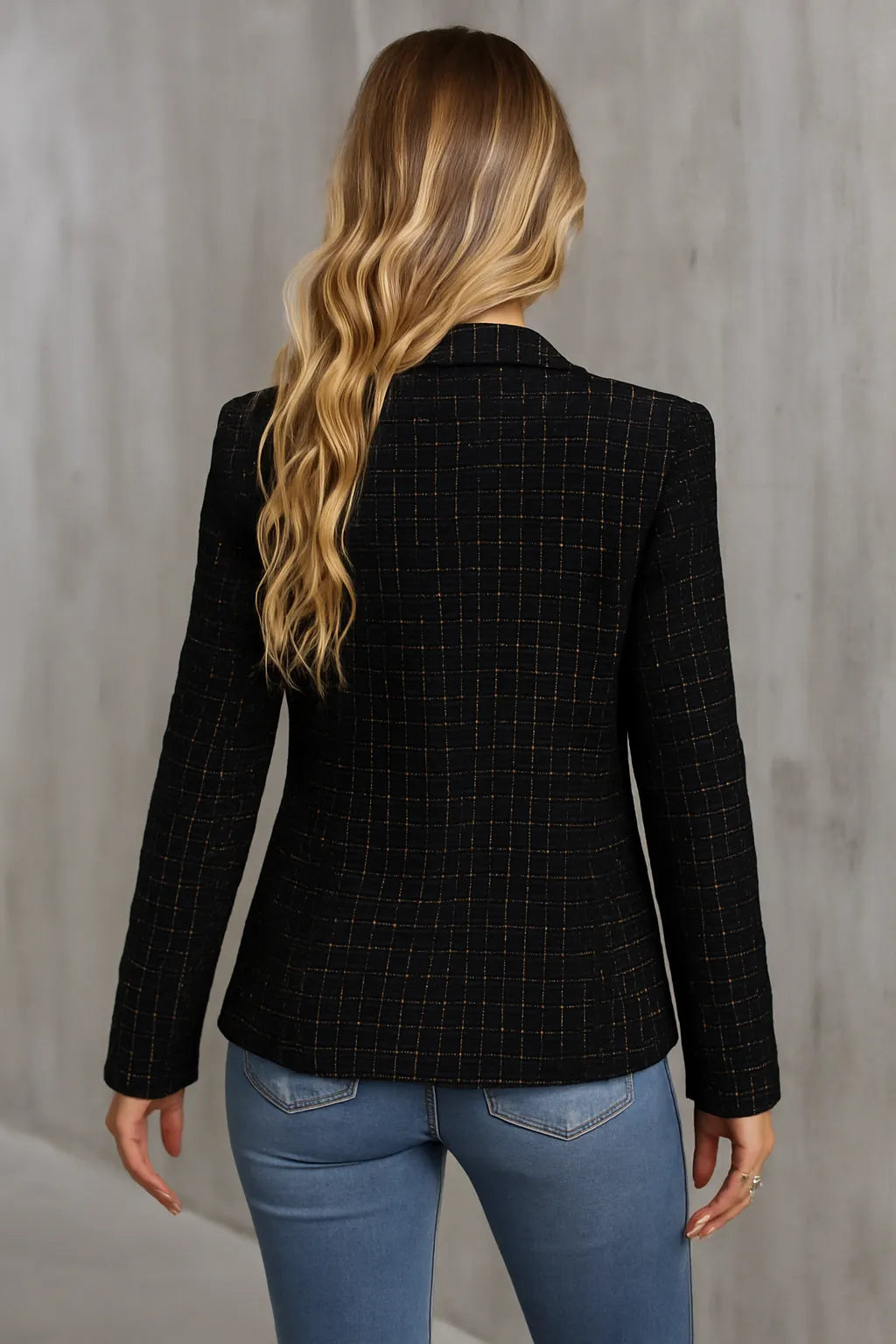 Elegant Stylish Women's Blazer with Double Buttons
