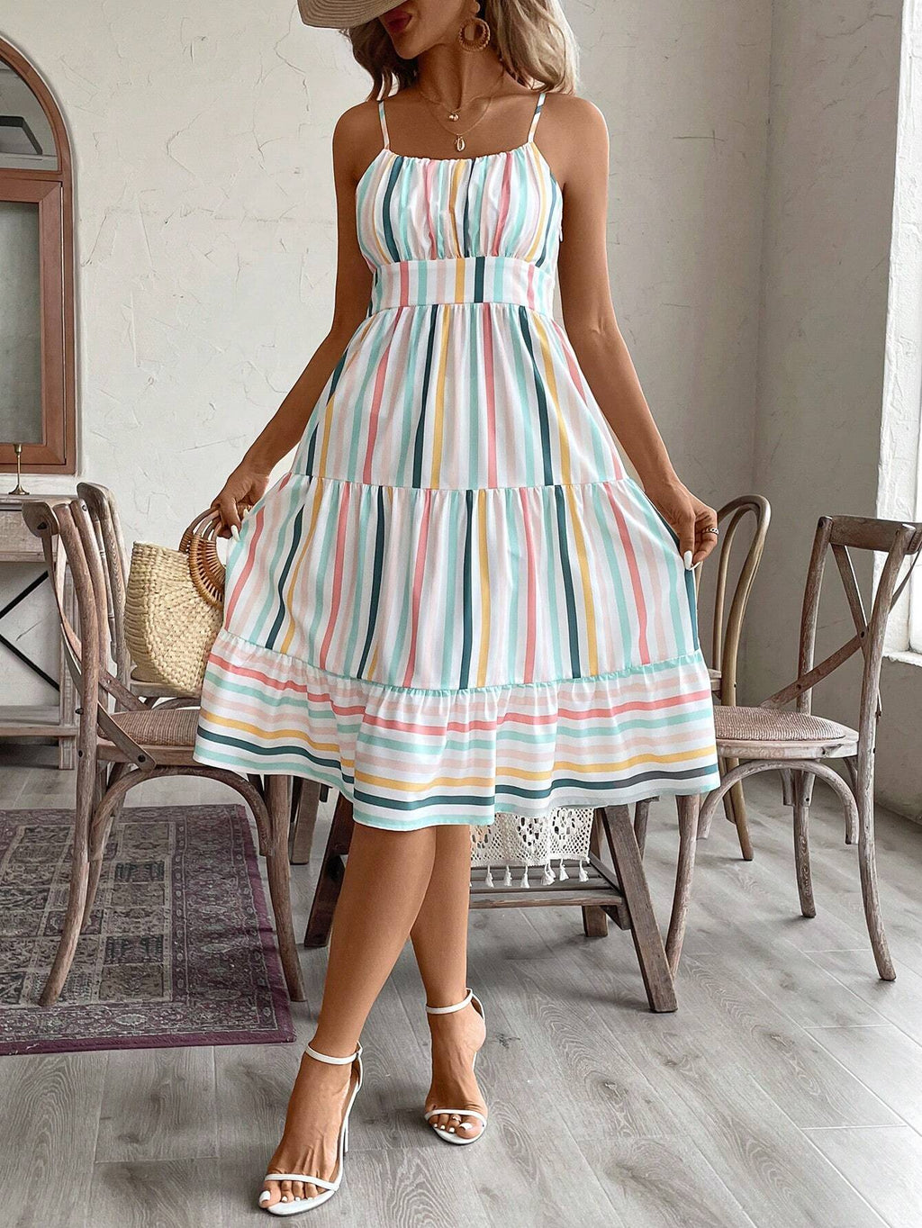 Vestido BÃ¡rbara Multicolorido