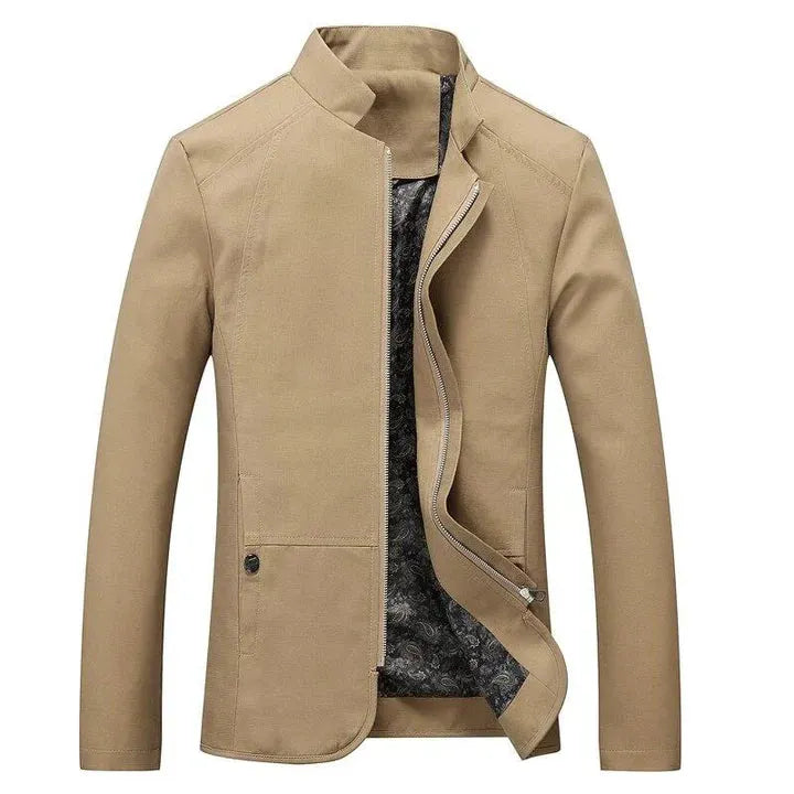 Herren Ubergangsjacke Mit Seitentaschen