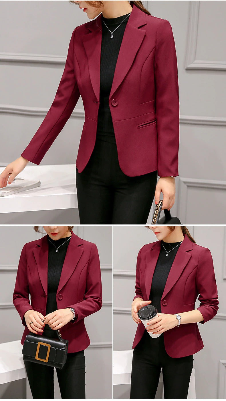LÃ¤ssig Taschen Kurz Blazer