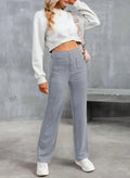 Amalie | High Waist Wide Leg Pants