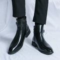 Klassische Leder Herrenstiefel