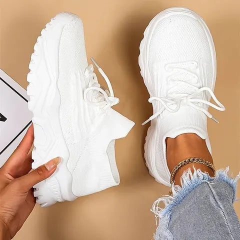 SkyStep - Åndbare sneakers til kvinder med ekstra fodstøtte