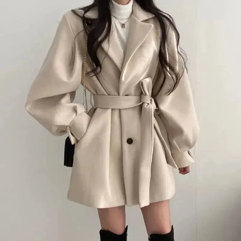 ISABELLA | Dames Trenchcoat met Ceintuur – Tijdloos, Elegant & Comfortabel Voor Elke Gelegenheid