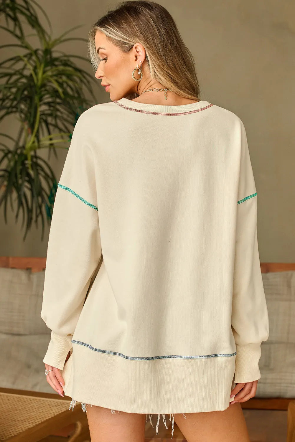 Dahlia Oversize Bequemes Sweatshirt