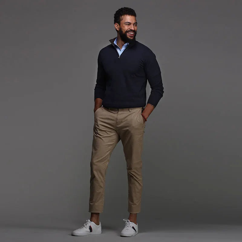 Kleid-Polo mit Steifem Kragen