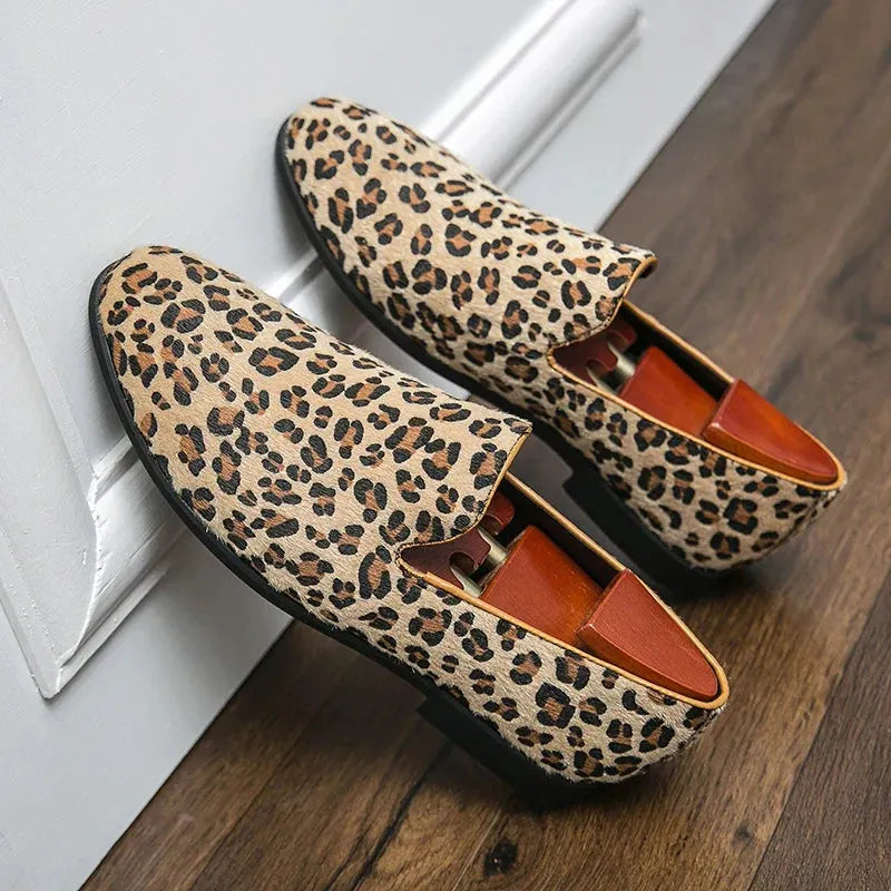 Bedruckte Loafers Für Männer