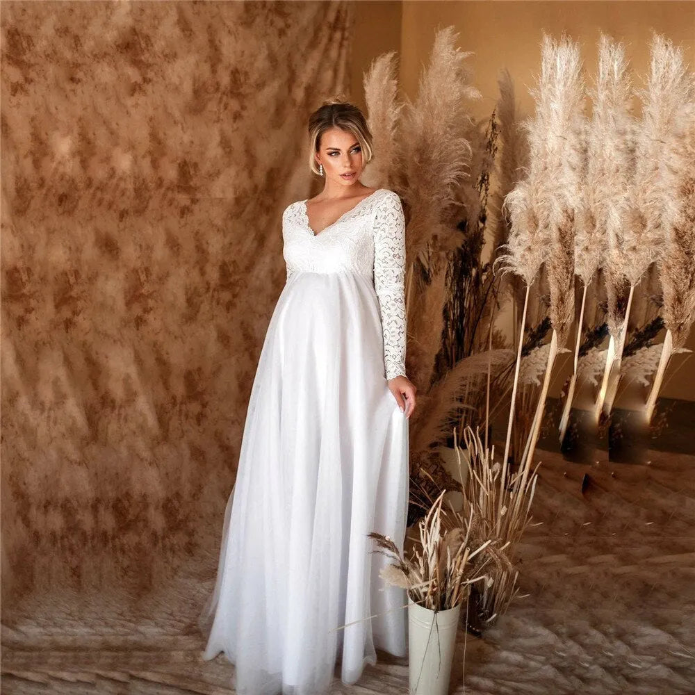 Elegantes Spitzen-Maxikleid fÃ¼r besondere AnlÃ¤sse |