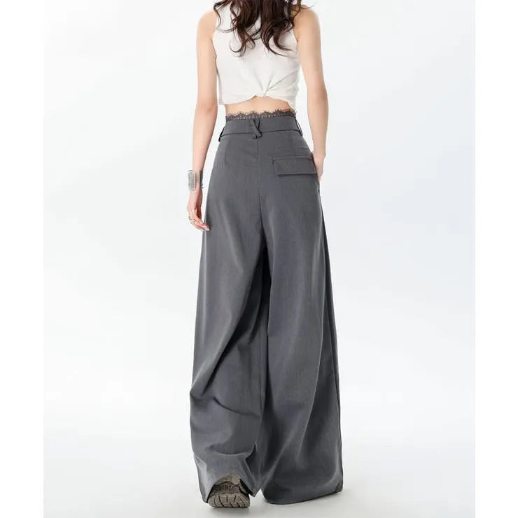 Ren | Wide Trousers with High Waist