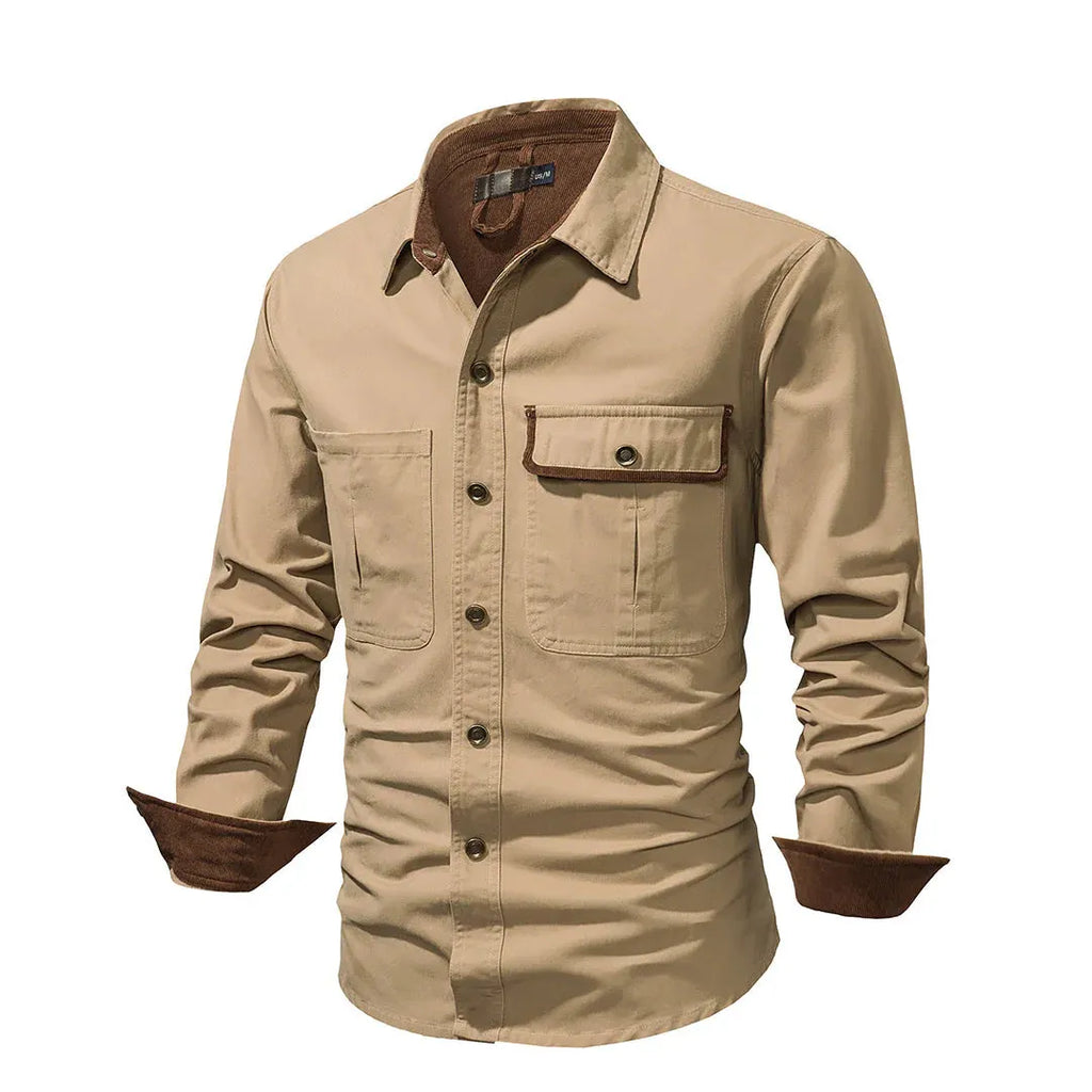 Herrenhemd Button-Down