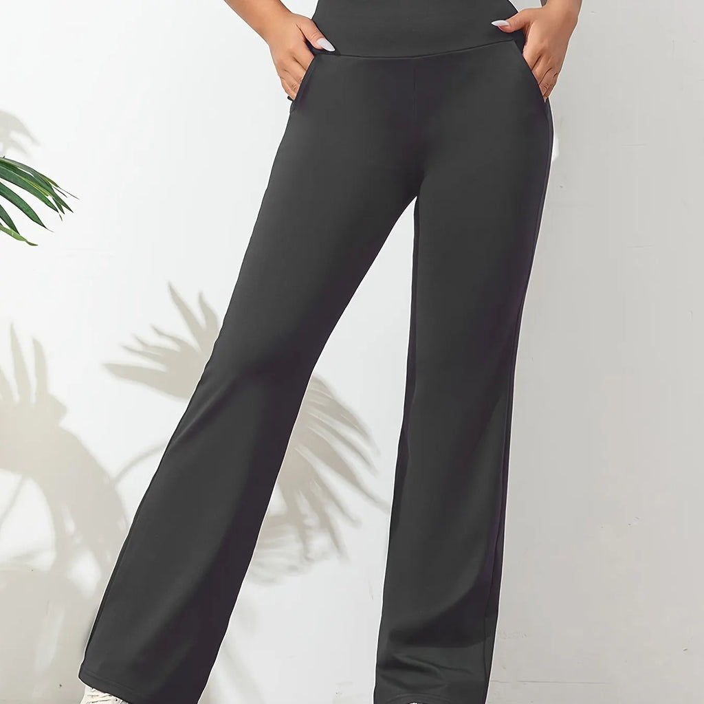 Phaedra | Sporty Flared Jogging Pants