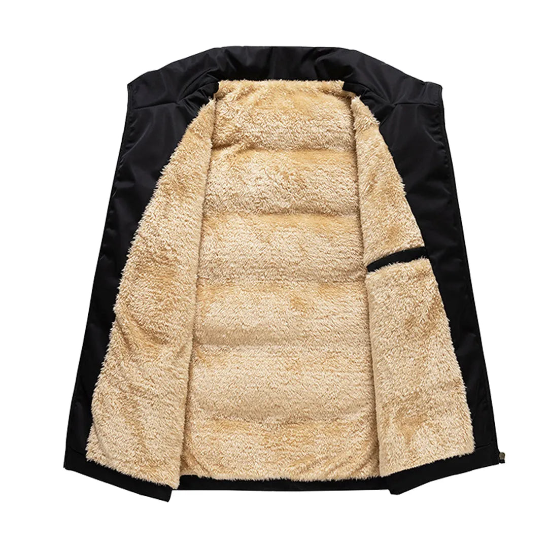 - Warm gefütterte Fleece-Weste