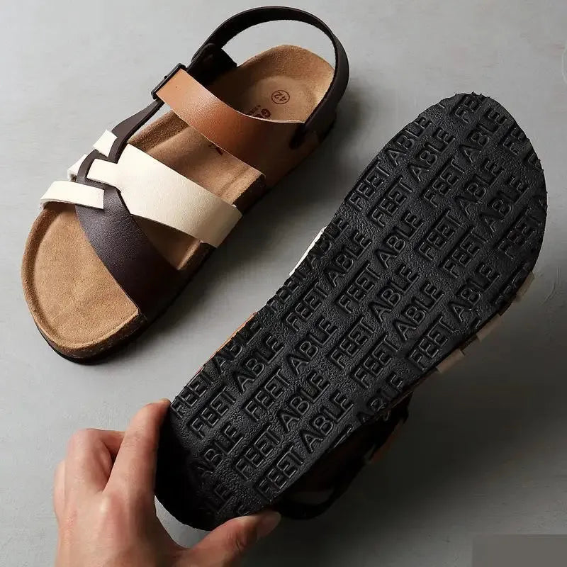 OrthopÃ¤dische Premium Ledersandalen