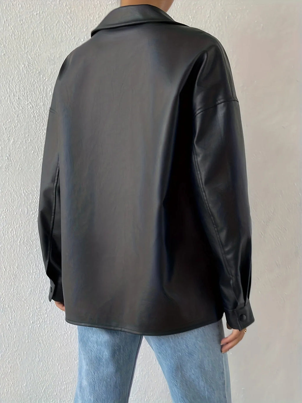 Stylische Lederjacke Für Herren