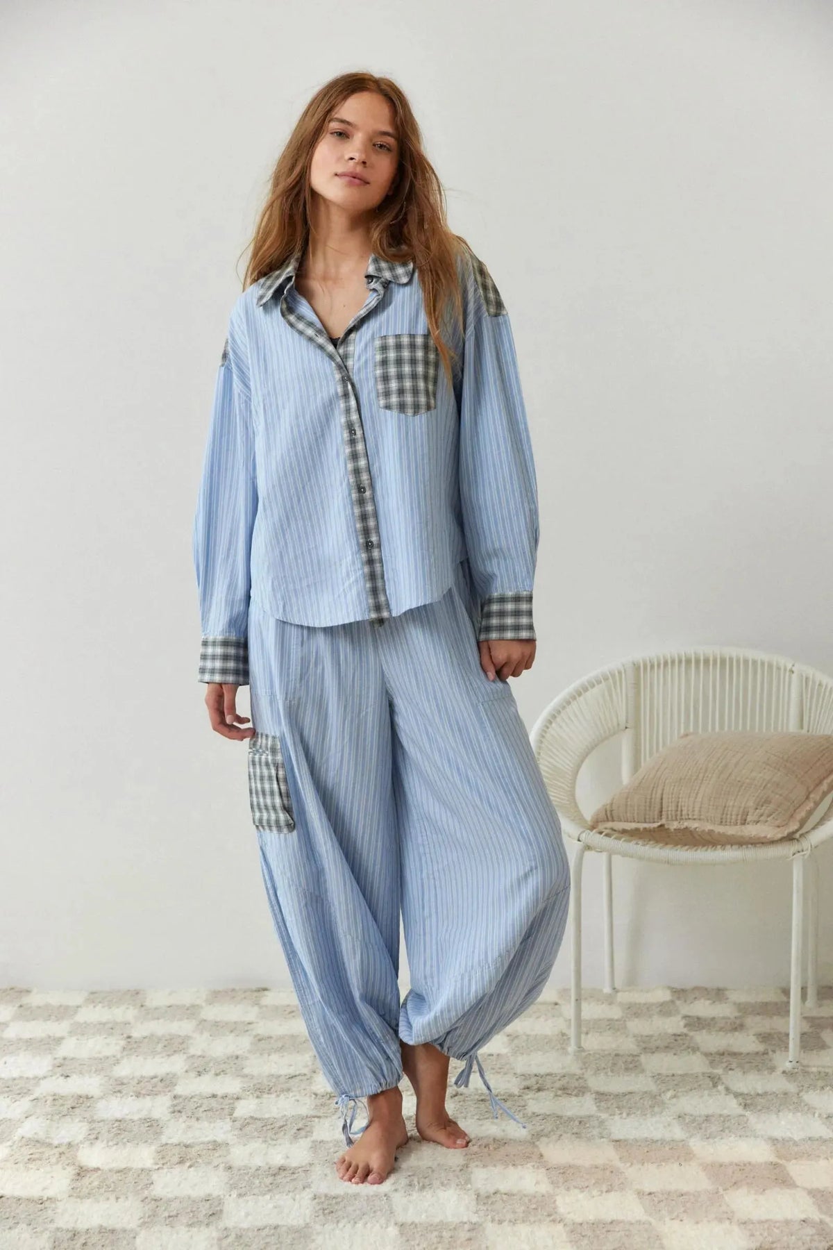 Viktoria - 2-teiliges lÃ¤ssiges Pyjama-Set