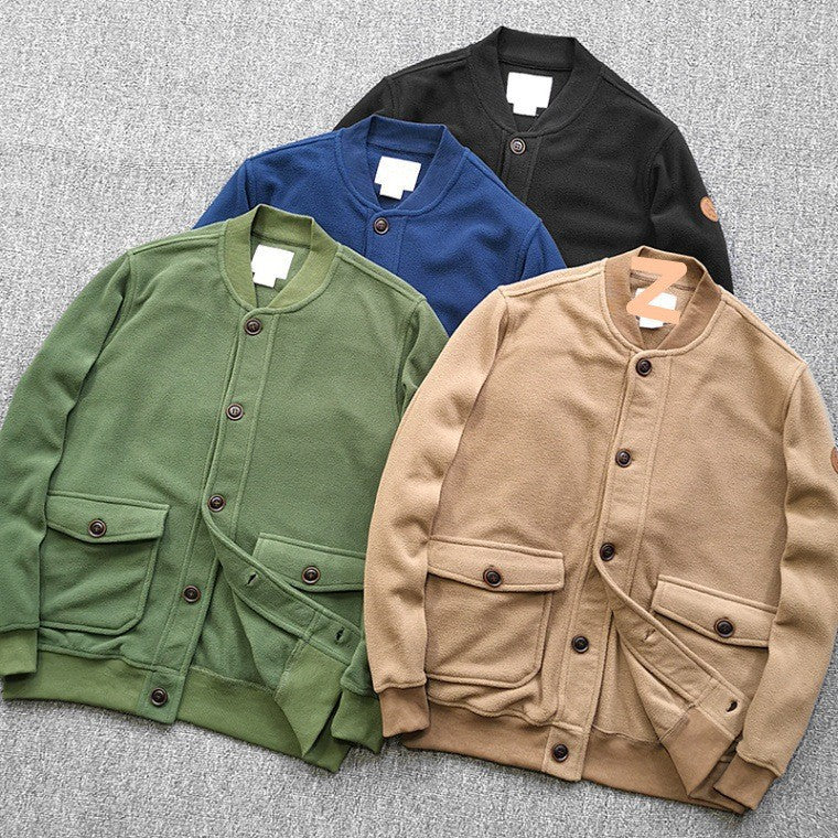 - Modische Jacke Mit Stehkragen