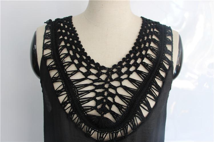 Sexy Tassel Sleeveless Beach Swimwear Bikini Cover Up