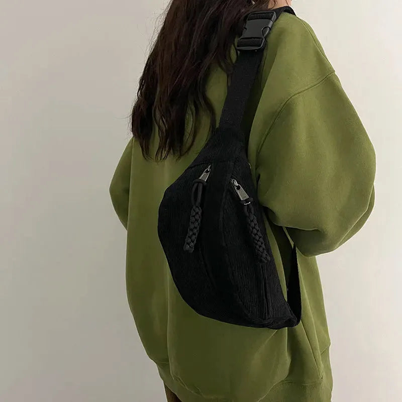 LÃ¤ssige Cordtasche FÃ¼r Damen