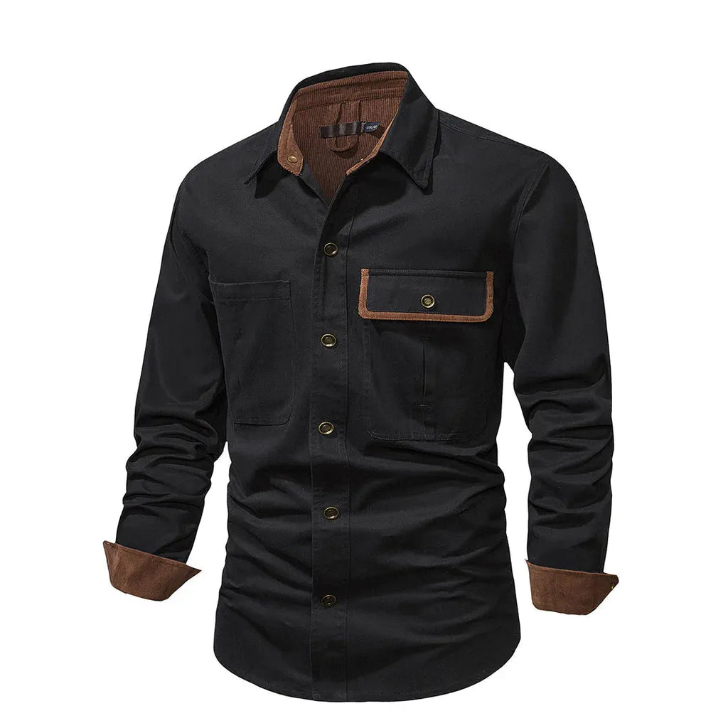 Herrenhemd Button-Down