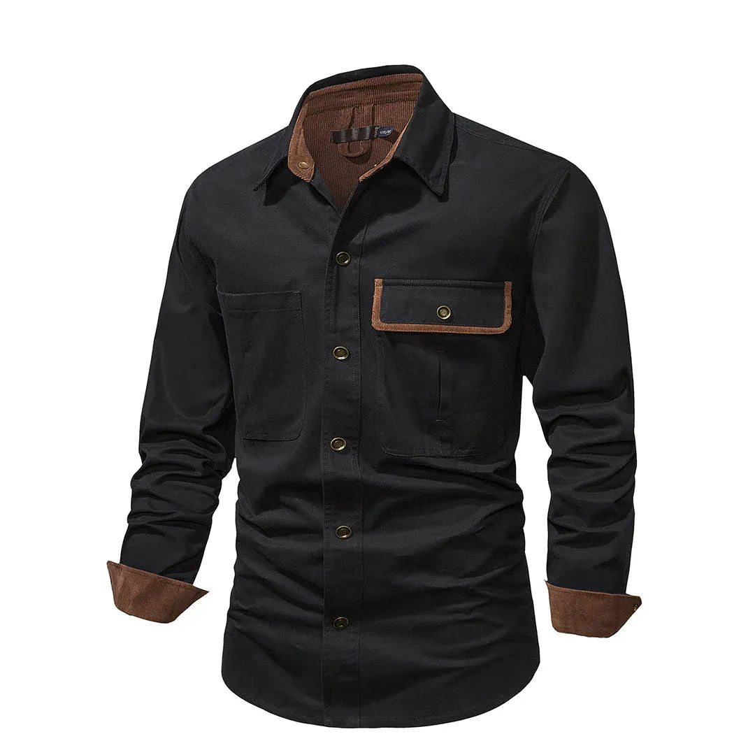 Herrenhemd Button-Down