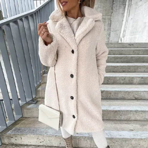 Stylischer weicher Mantel