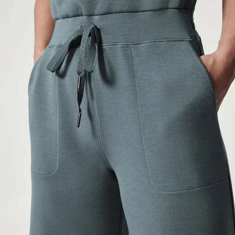 ELIN | Jumpsuit Voor Dames Met Cinch-Taille En Ultralichte Stof â€“ Luchtig, Zacht, Comfortabel