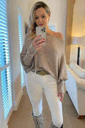 Mariemiâ„¢ - Asymmetrisch Drapierter Pullover