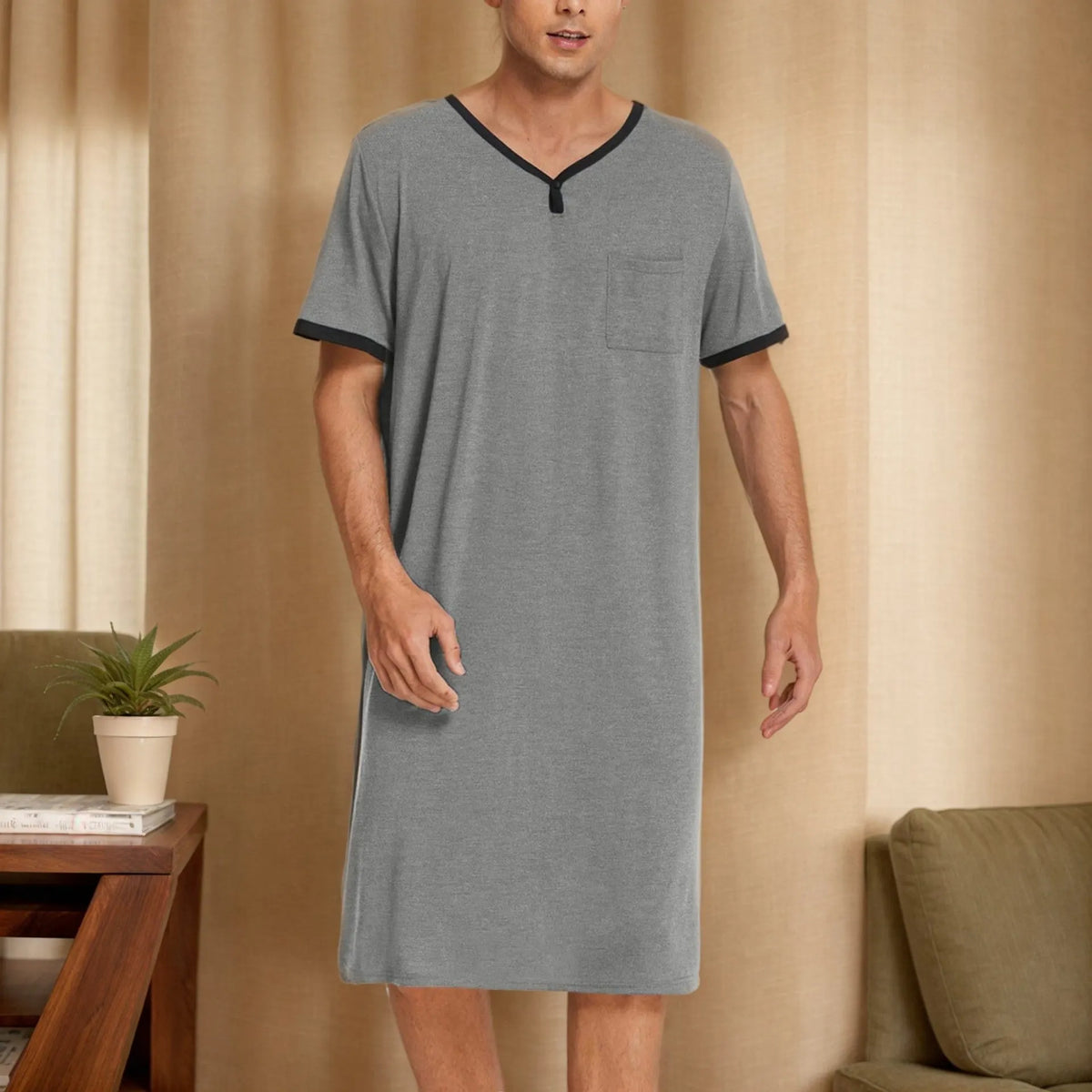 Herren Nachtkleid