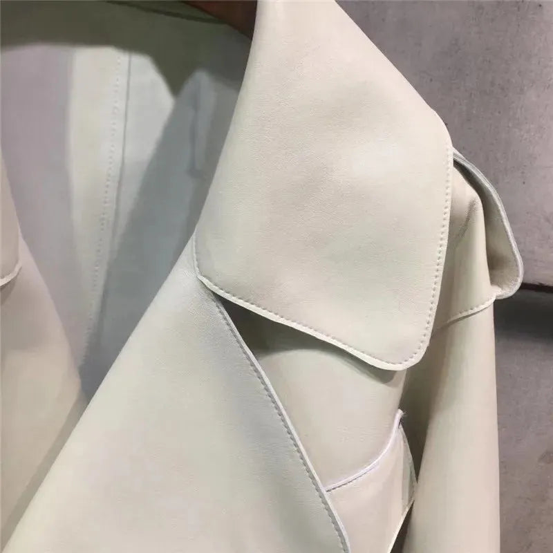 Retro Stilvolle Lederjacke