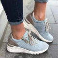 Orthopädische Sneakers Mit Keilabsatz