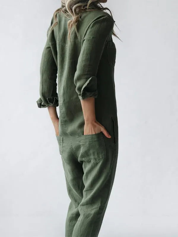 Ester - Langærmet Jumpsuit