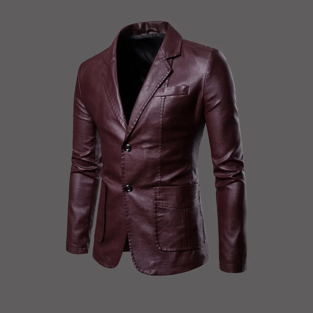 - Modische Leathet Jacke für Männer