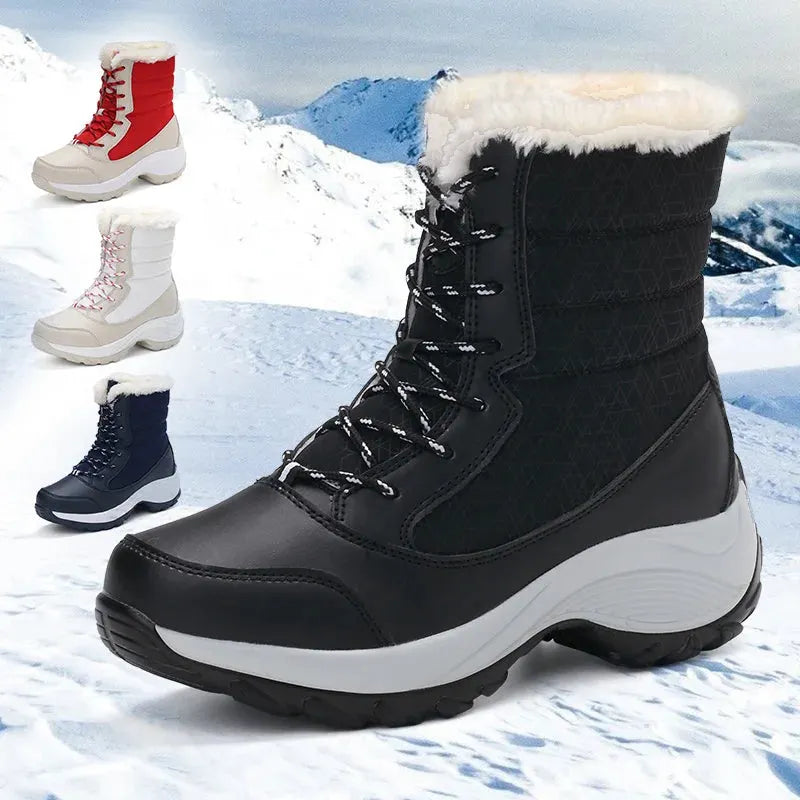 MADI | Damen Winterstiefel - Wasserdicht und Warm Gefüttert