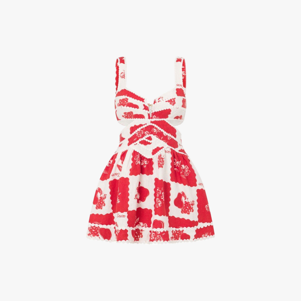 Verspieltes Kleid mit floralem Muster